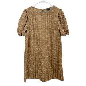 Modcloth Shift Dress Gold Large
